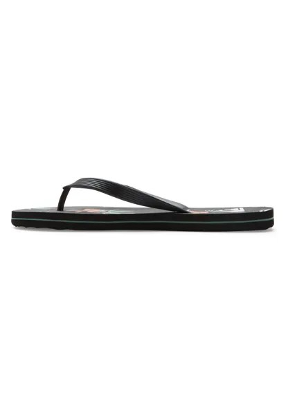 Шлепанцы MOLOKAI ART Quiksilver, цвет black