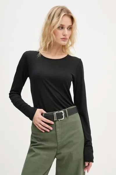 Лонгслив Marc O'Polo, черный