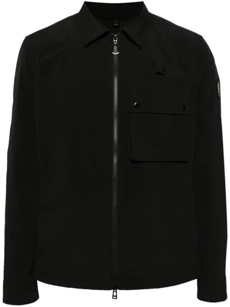 Куртка-рубашка Castmaster на молнии Belstaff, черный