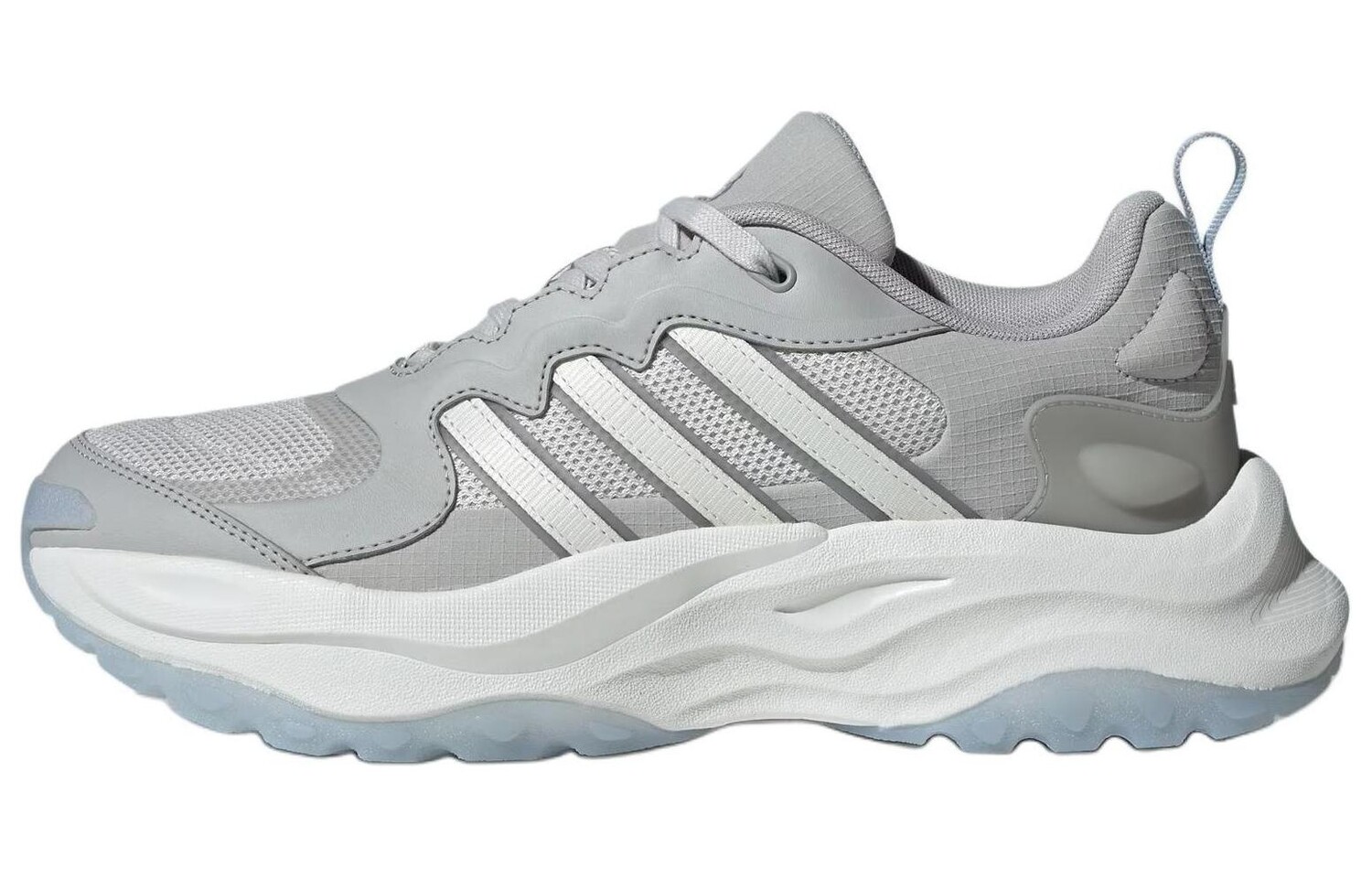 Кроссовки adidas Maxxwavy Chunky Sneakers Unisex Low-top Grey/white/blue, серый/черный/кремовый