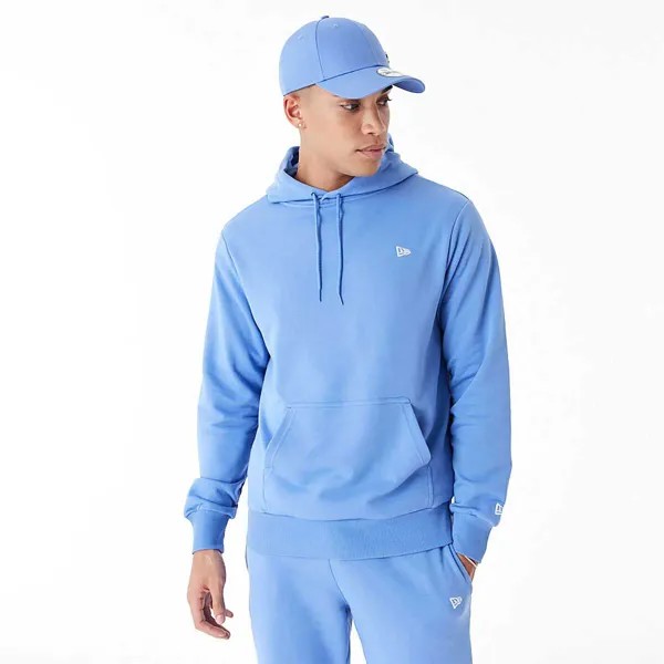 Толстовка NE ESSENTIALS HOODY New Era, цвет Blau