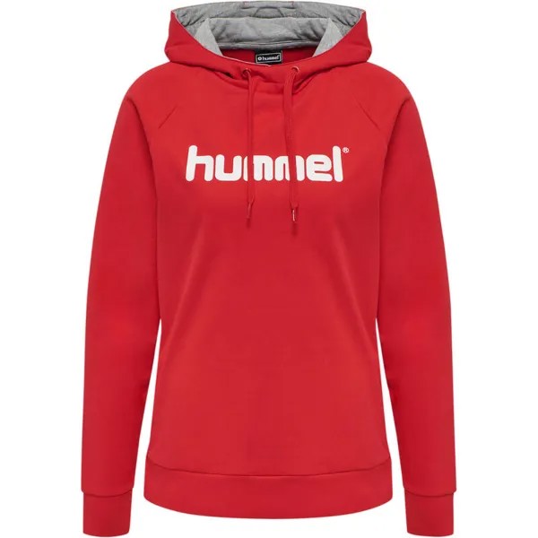 Hmlgo Logo Hoodie Женская толстовка для мультиспорта HUMMEL, цвет rosa