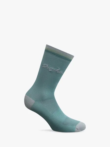 Носки с логотипом Rapha, голубой/зеленый