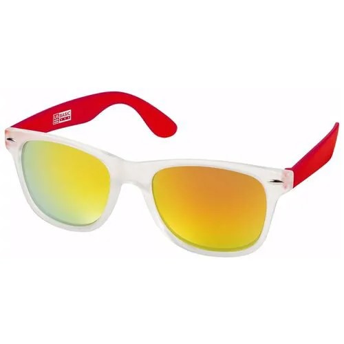 Солнцезащитные очки Us Basic, красный, бесцветный