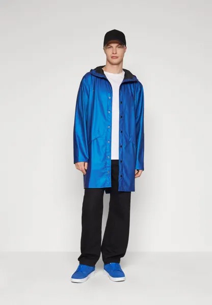 Плащ LONG JACKET UNISEX Rains, синий металлик