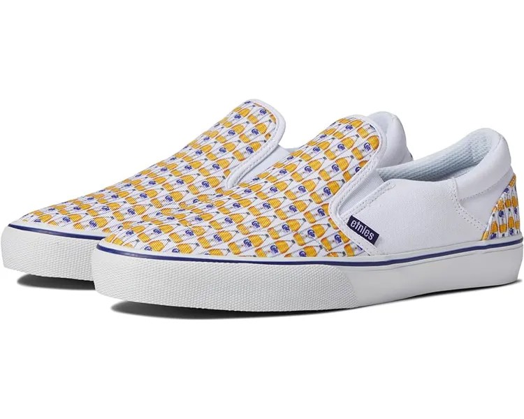 Кроссовки etnies Marana Slip X Colt 45, цвет White/Print