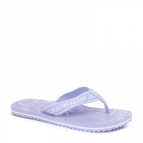 Женские сланцы CALVIN KLEIN JEANS FLIP FLOP INSTITUTIONAL цв. светло-фиолетовый 41 EU