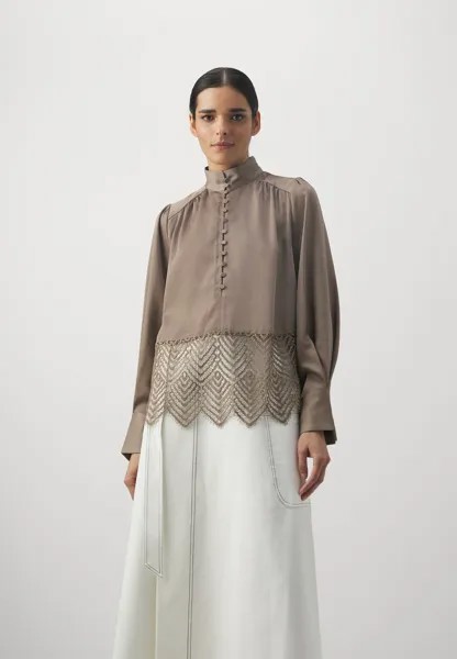 Блузка Bruuns Bazaar CEDARS CHATRINE BLOUSE, хаки