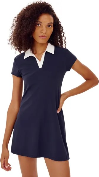 Платье Splits59 Polo Airweight Dress, индиго