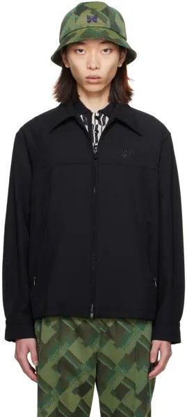 Черная спортивная куртка Needles, цвет Black