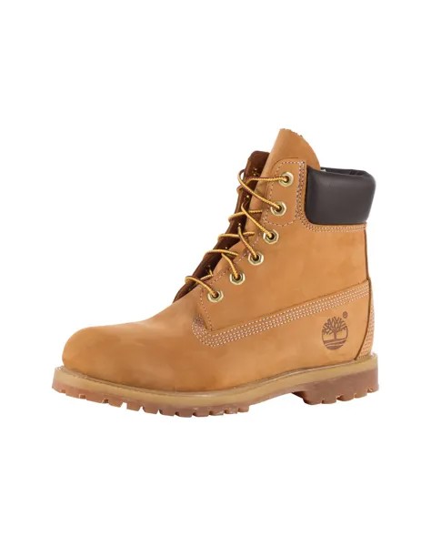 Ботильоны на шнуровке Timberland Prem Wheat, желтый