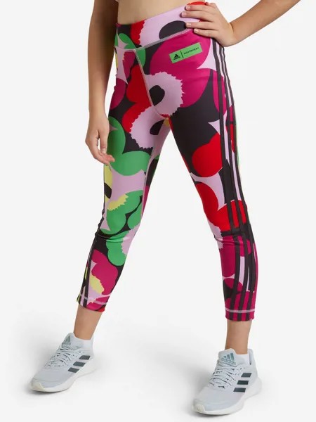 Легинсы для девочек adidas Marimekko Believe This Training, Мультицвет