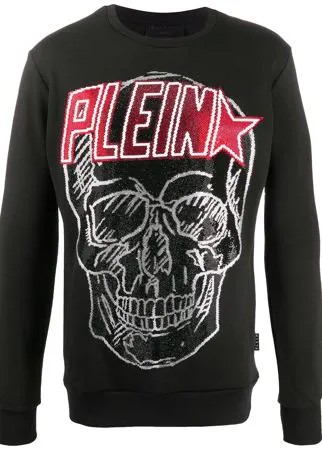 Philipp Plein толстовка с декором Skull