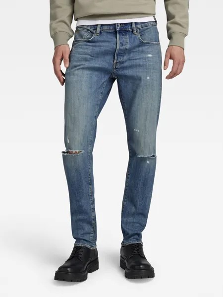 Джинсы G Star 3301 Slim fit, светло синий