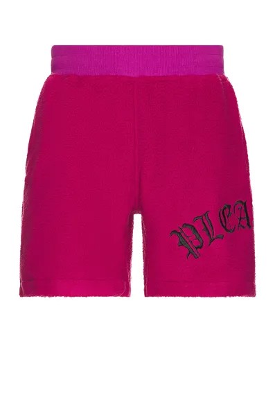 Шорты Pleasures Mars Sherpa Shorts, цвет Mauve