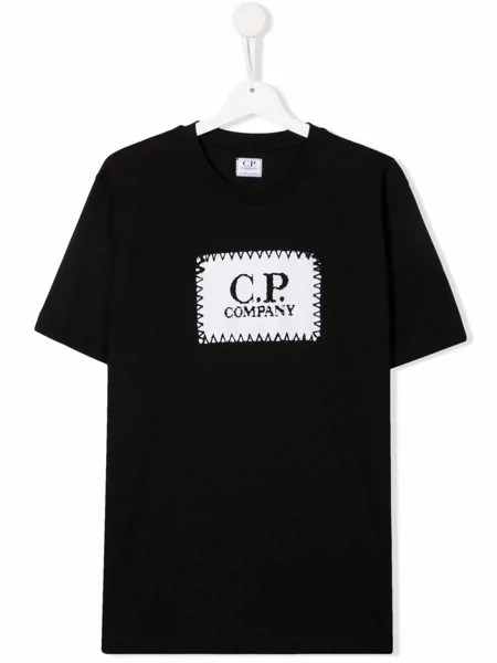 C.P. Company Kids футболка с логотипом