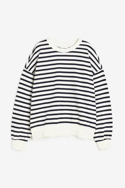 Свитшот женский H&M 1183652001 белый XS (доставка из-за рубежа)
