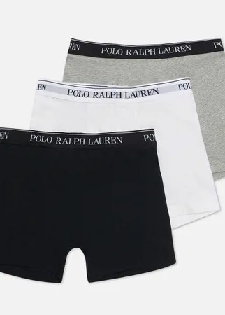 Комплект мужских трусов Polo Ralph Lauren Boxer Brief 3-Pack, цвет комбинированный, размер XXL