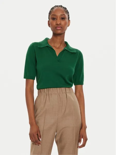 Свитер обычного кроя Weekend Max Mara, зеленый