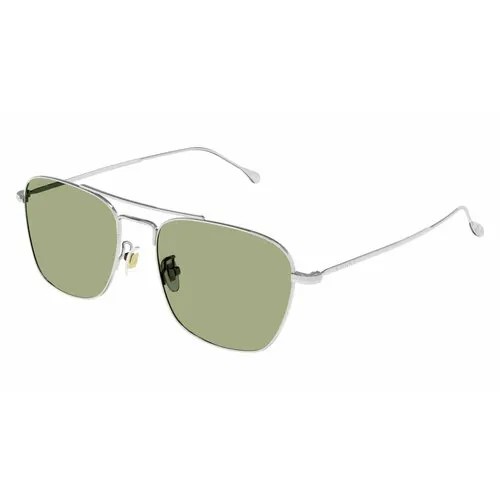 Солнцезащитные очки GUCCI GG1183S 008, черный, зеленый