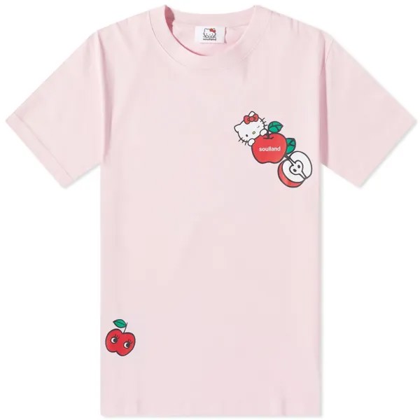 Футболка Soulland x Hello Kitty Apple, розовый