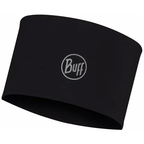 Повязка Buff Tech Fleece Headband Solid Black