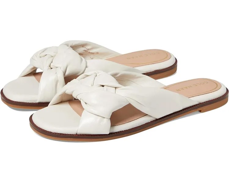 Сандалии Cole Haan Anica Lux Slip-On Sandal, цвет Ivory Leather