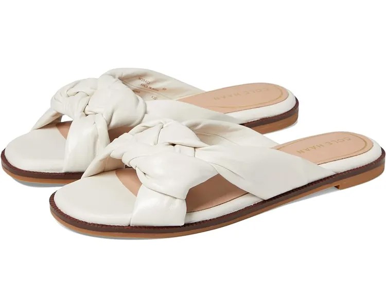 Сандалии Cole Haan Anica Lux Slip-On Sandal, цвет Ivory Leather