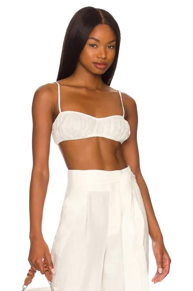 Топ L'Academie Comilly Bralette, белый