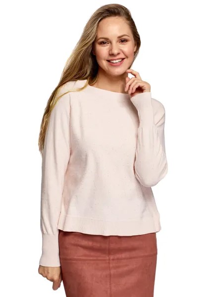 Джемпер женский oodji 63812691 розовый M