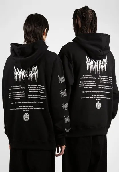 Толстовка VAULT HOODIE UNISEX Wasted Paris, черный