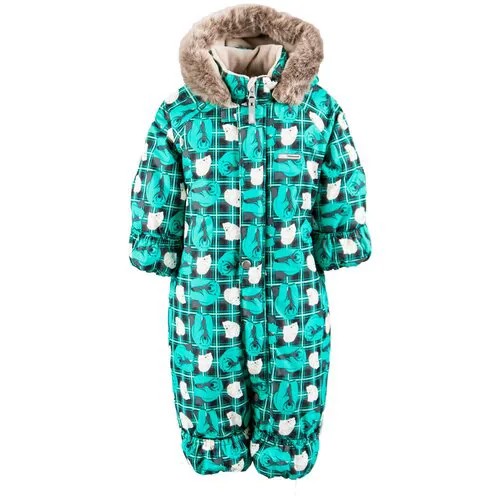 Комбинезон KERRY ZOE K18406, размер 74, фиолетовый, голубой