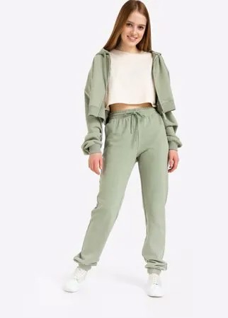 Оливковые спортивные брюки Baggy Gloria Jeans