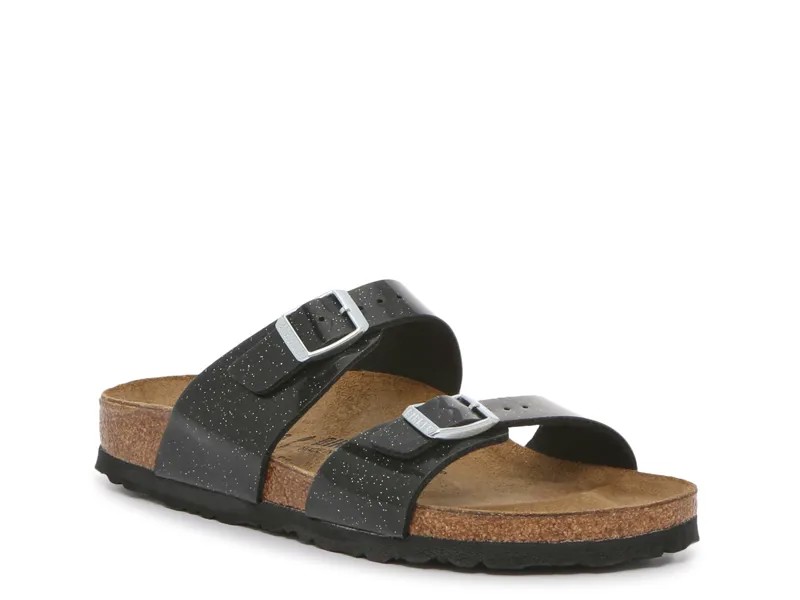 Сандалии женские Birkenstock Sydney, черный / белый