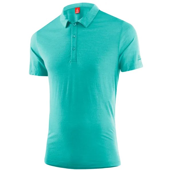 Рубашка поло Löffler Poloshirt Merino Tencel, мятный