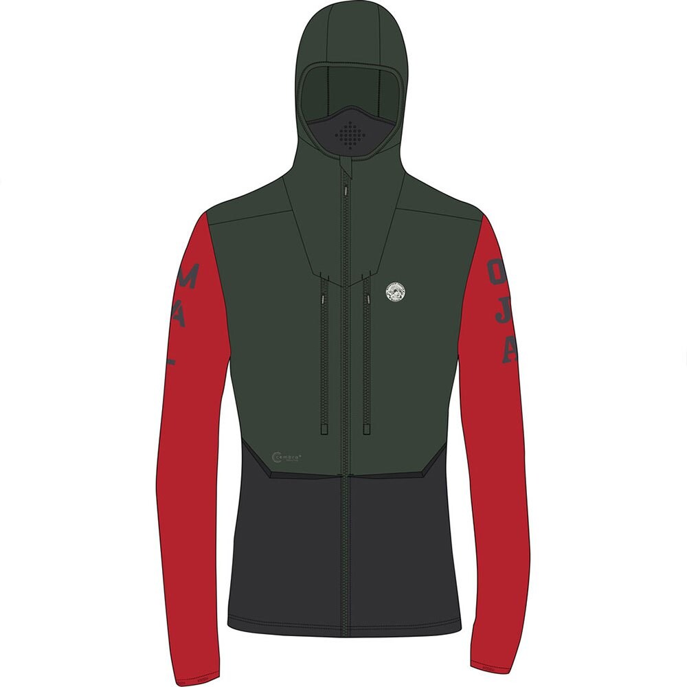 Спортивная куртка Maloja SperberM softshell, красный