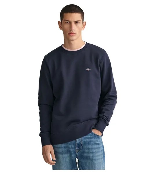 Толстовка Gant Shield Regular Fit, синий