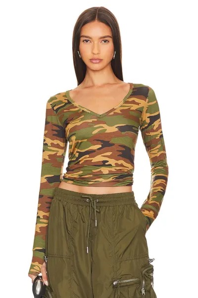 Футболка Michael Lauren Otis Long Sleeve, цвет Camo