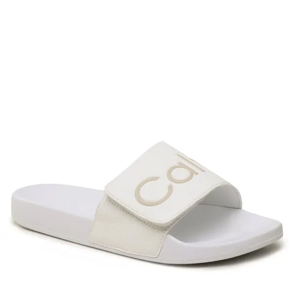 Шлепанцы Calvin Klein AdjPool Slide, белый