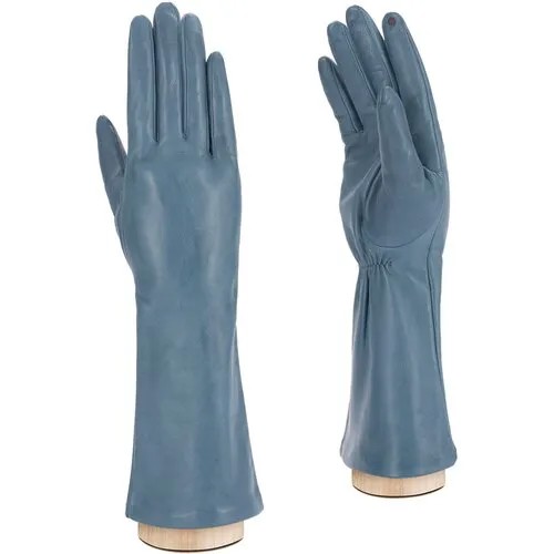 Перчатки ELEGANZZA, размер 8, серый, голубой