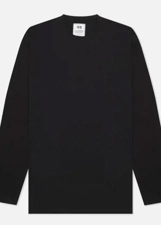 Мужской лонгслив Y-3 Classic Chest Logo Y-3, цвет чёрный, размер S