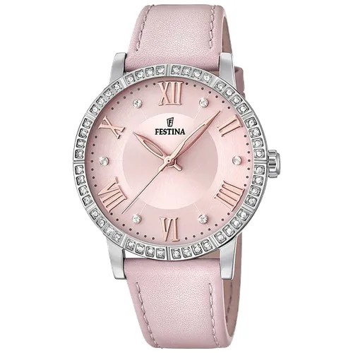 Наручные часы FESTINA Boyfriend, серебряный, розовый