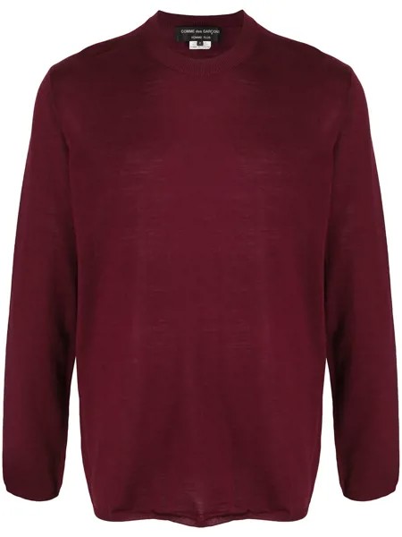 Comme Des Garçons Homme Plus джемпер с отделкой в рубчик