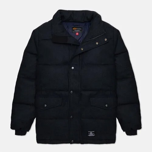 Пуховик ALPHA INDUSTRIES, подкладка, размер l, синий