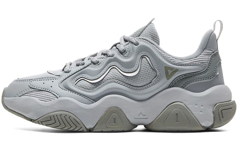 Кроссовки PEAK Lifestyle Shoes Women's Low-top White/Gray, белый/серый