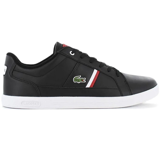 Lacoste Europa 0120 - Мужская обувь Кожаная черная 7-40SMA0007312 Кроссовки Спортивная обувь ORIGINAL