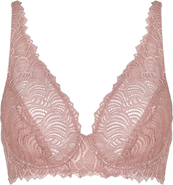 Naturana Бюстгальтер на косточках, с кружевом, цвет Pink Rose