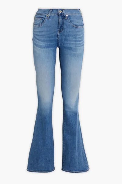 Расклешенные джинсы с завышенной талией Beverly Veronica Beard, средний деним