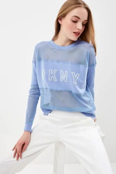 Свитшот женский DKNY DP8T6177/CNF голубой 44-46