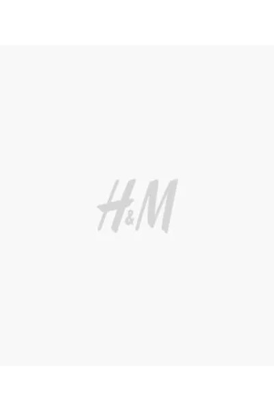 Рубашка-поло на молнии стандартной посадки H&M, бежевый